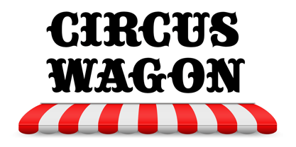Circus Wagon Font Poster 1