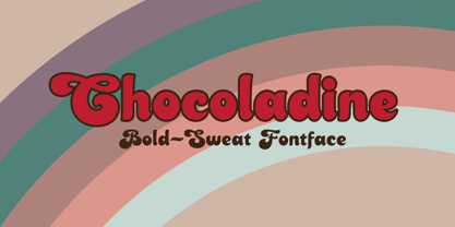 Chocoladine Font Poster 1
