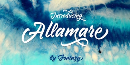 Allamare Font Poster 1