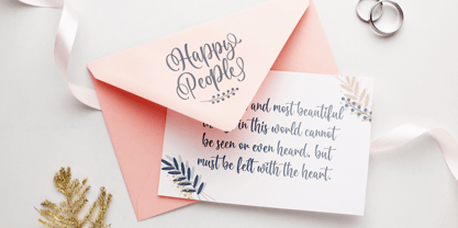 Happy People Font Poster 4