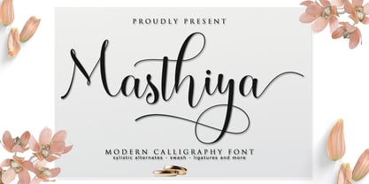 Masthiya Script Font Poster 1