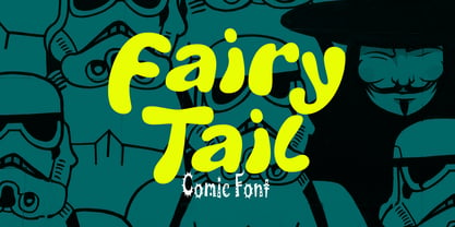 Fairy Tail Font Poster 1