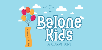 Balone Kids Font Poster 1