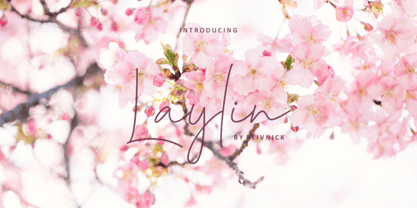 Laylin Font Poster 1