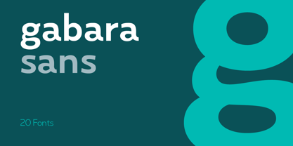 Gabara Sans Font Poster 1