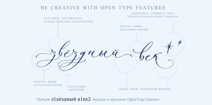 Sadlyne Cyrillic Font Poster 14