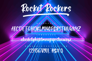 Rocket Rockers Police Affiche 5