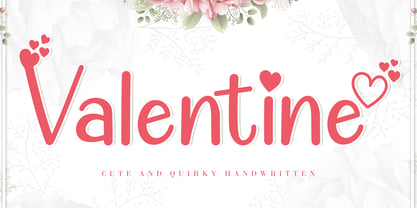Valentine Cute Font Poster 1