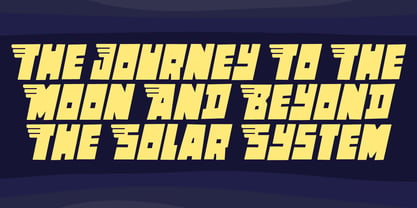 Planetary Steam Font Poster 3