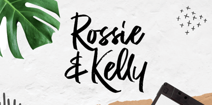 Rossie Kelly Font Poster 1