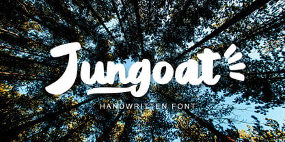Jungoat Font Poster 1