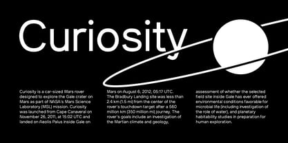 SK Curiosity Font Poster 6