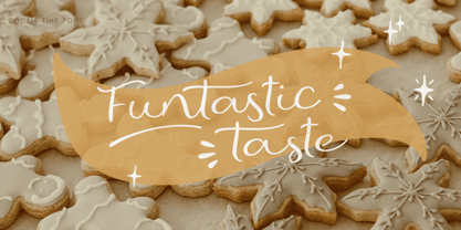 Cookie Time Font Poster 9