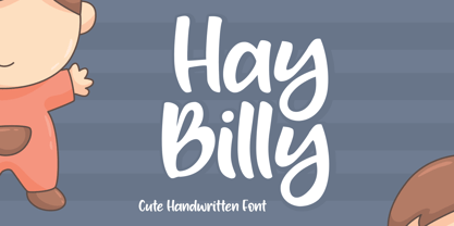 Hay Billy Font Poster 1
