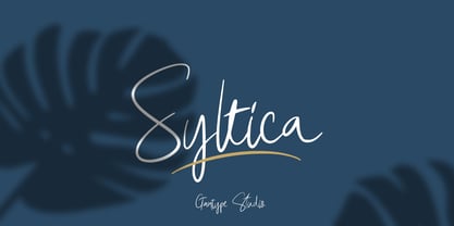 Syltica GT Font Poster 1