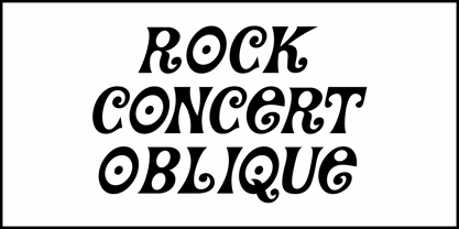 Rock Concert JNL Font Poster 4
