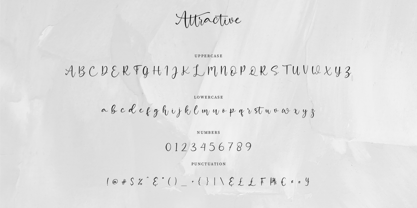 Attractive Font Poster 7