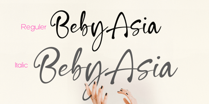 Beby Asia Fuente Póster 7