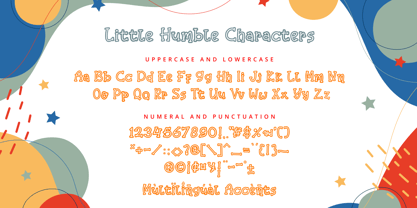 Little Humble Font Poster 6