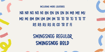 Swingsnug Font Poster 10