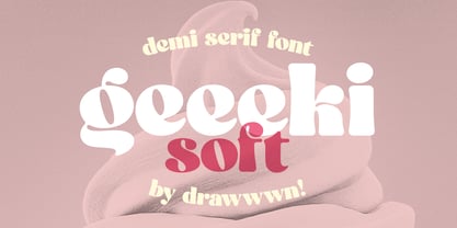 Geeeki Soft Font Poster 1