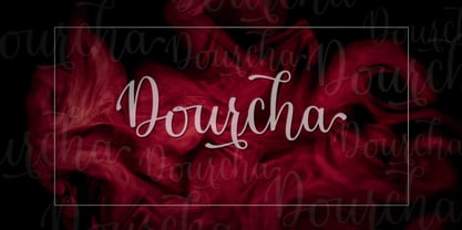 Dourcha Font Poster 11