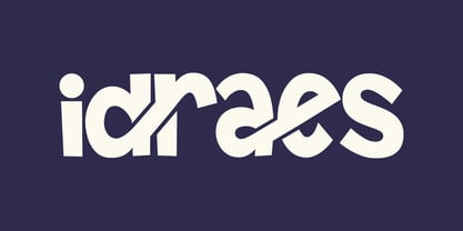 Idraes Font Poster 1