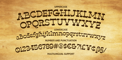 Western Bowner Font Poster 10