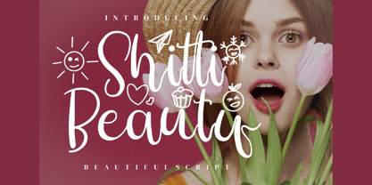 Shitti Beauty Font Poster 1