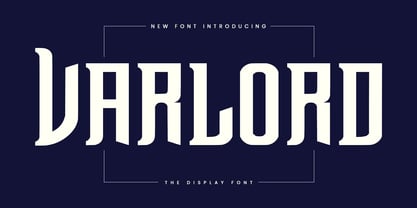 MC Varlord Font Poster 1