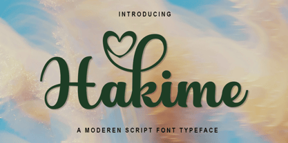 Hakime Font Poster 1