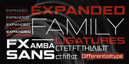 FX Ambasans Font Poster 4