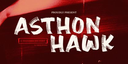 Asthon Hawk Font Poster 1