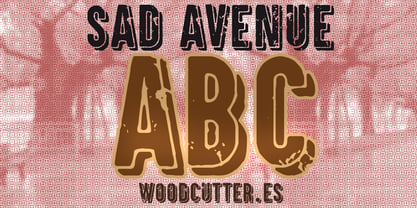 Sad Avenue Font Poster 5