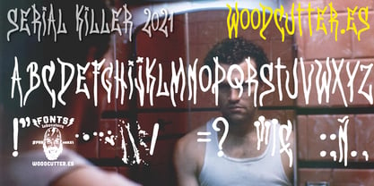 Serial Killer 2021 Font Poster 3