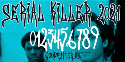 Serial Killer 2021 Font Poster 4