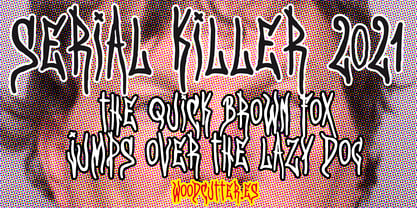 Serial Killer 2021 Font Poster 2