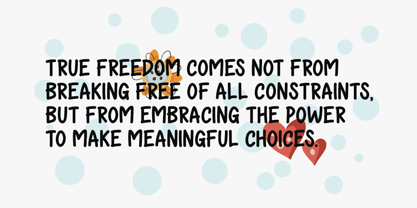 Embrace Freedom Font Poster 6