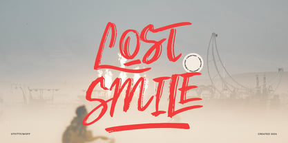 Lost Smile Font Poster 1