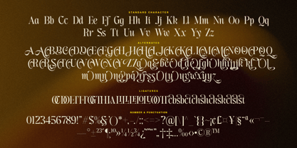 Moncheur Havens Font Poster 8