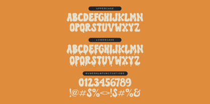 Monster Halloween Font Poster 7