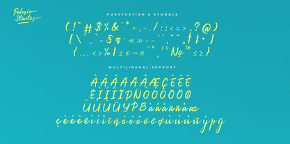 Palmia Startos Font Poster 14