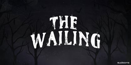 SDWailing Font Poster 1