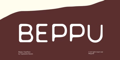 Beppu Font Poster 1