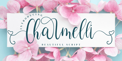 Charmelli Font Poster 1