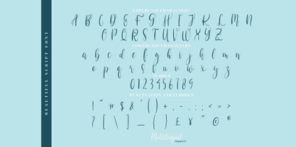 Charmelli Font Poster 12