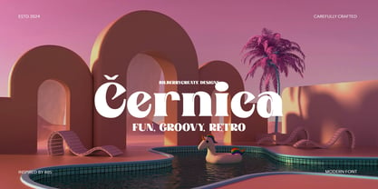 Cernica Font Poster 1