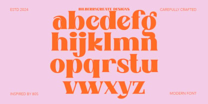 Cernica Font Poster 12