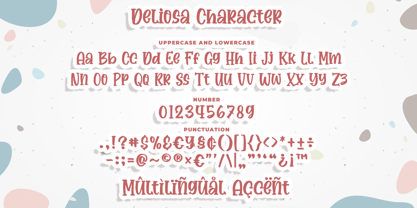 Deliosa Font Poster 6