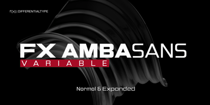 FX Ambasans Variable Font Poster 1